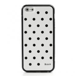 Coque iPhone 5 5S SE SGP Linear Dots Noir