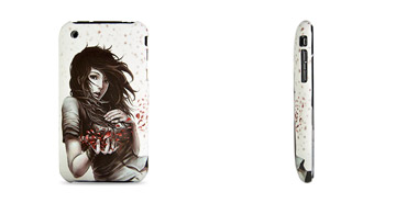 iPhone Coque Manga (Pétales)